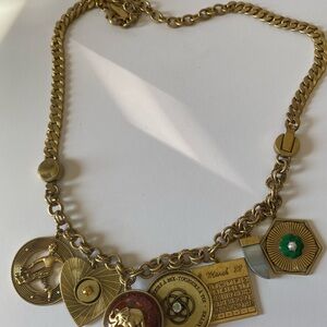 Stella & Dot Paris Flea Market Charm Necklace